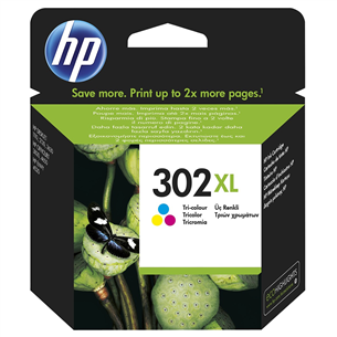 Ink cartridge HP 302XL (tri-color)