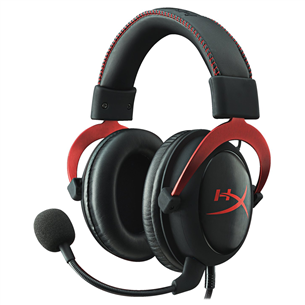 HyperX Cloud II 7.1, must - Mänguri peakomplekt