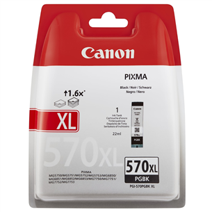 Tindikassett Canon PGI-570 PGBK XL (must) 0318C001