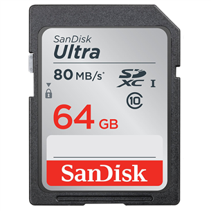 SDXC mälukaart SanDisk (64 GB)