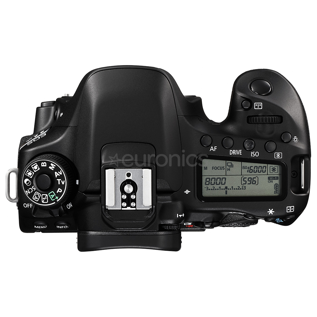 Peegelkaamera kere Canon EOS 80D