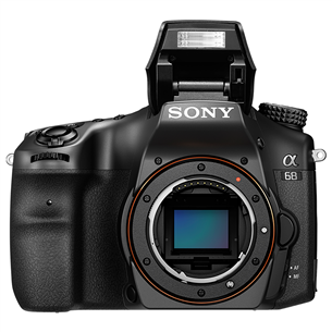 Peegelkaamera Sony α68 + objektiiv DT 18–55mm F3.5–5.6 SAM II