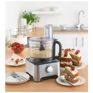 Kenwood, 3 L/1.5 L, 1000 W, inox - Food processor