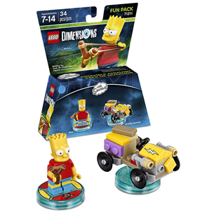 LEGO Dimensions Simpsons Bart Fun Pack