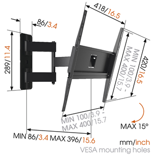 Настенное крепление для телевизора Vogel's MA3040 (32-55")