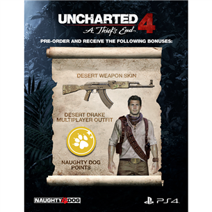 PS4 game UNCHARTED 4: A Thief's End Libertalia Collector's Edition