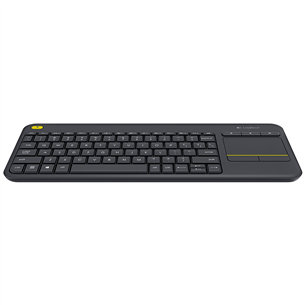 Logitech K400 Plus, SWE, серый - Беспроводная клавиатура с тачпадом