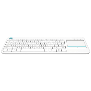 Logitech K400 Plus, SWE, белый - Беспроводная клавиатура