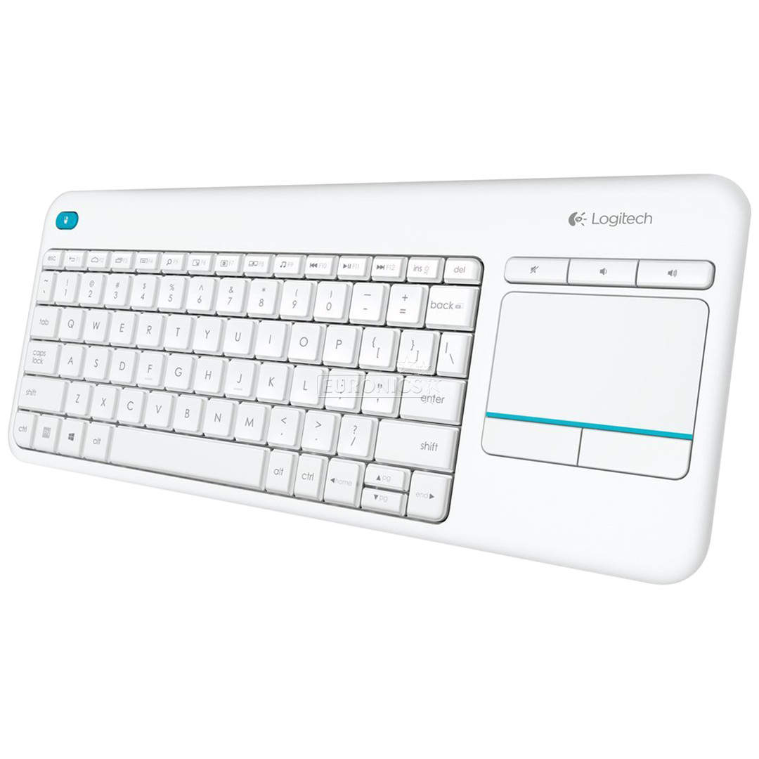 Logitech K400 Plus, SWE, white - Wireless Keyboard