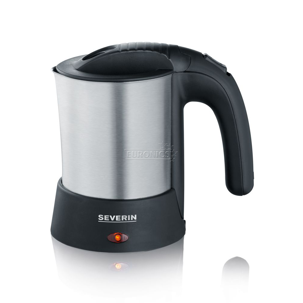 Severin, 2 cups, 0.5 L, black/inox - Travel kettle
