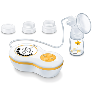 Beurer, white/yellow - Electrical breast pump