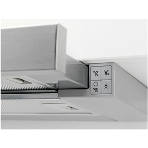Electrolux, 600m³/h, inox - Pull-out cooker hood