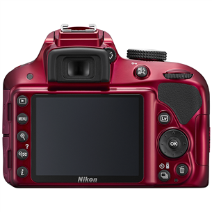 Peegelkaamera D3300 + objektiiv AF-P DX NIKKOR 18-55mm F/3.5-5.6G VR, Nikon