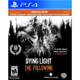 PS4 game Dying Light: The Following - Enhanced Edition