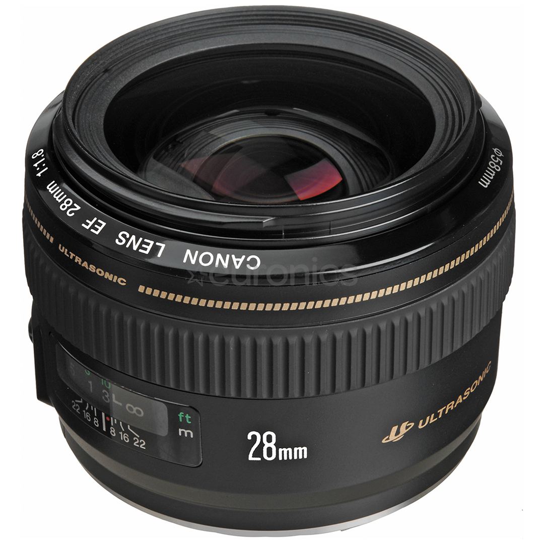 EF 28mm f/1.8 USM lens, Canon