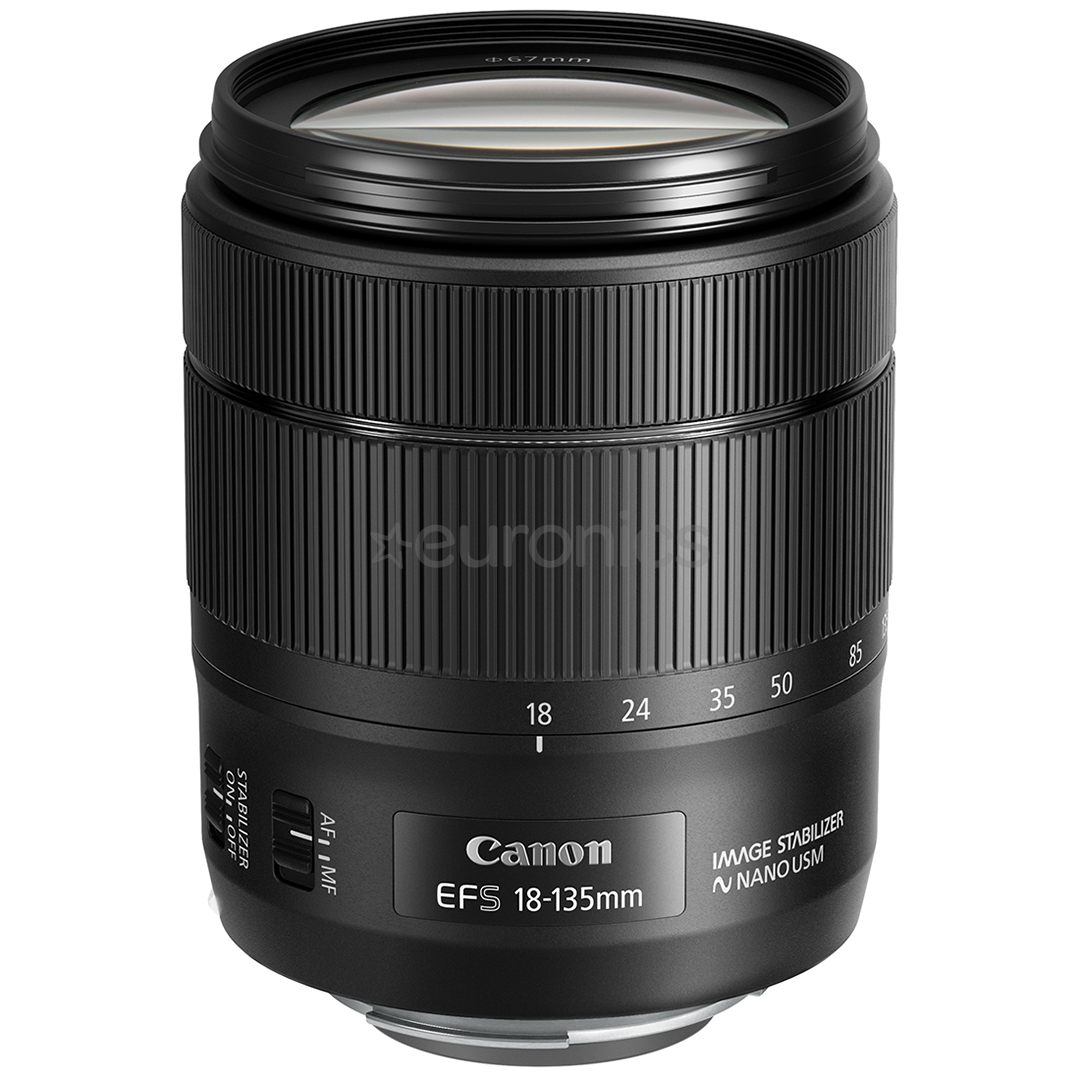 EF-S 18-135mm f/3.5-5.6 IS USM lens, Canon
