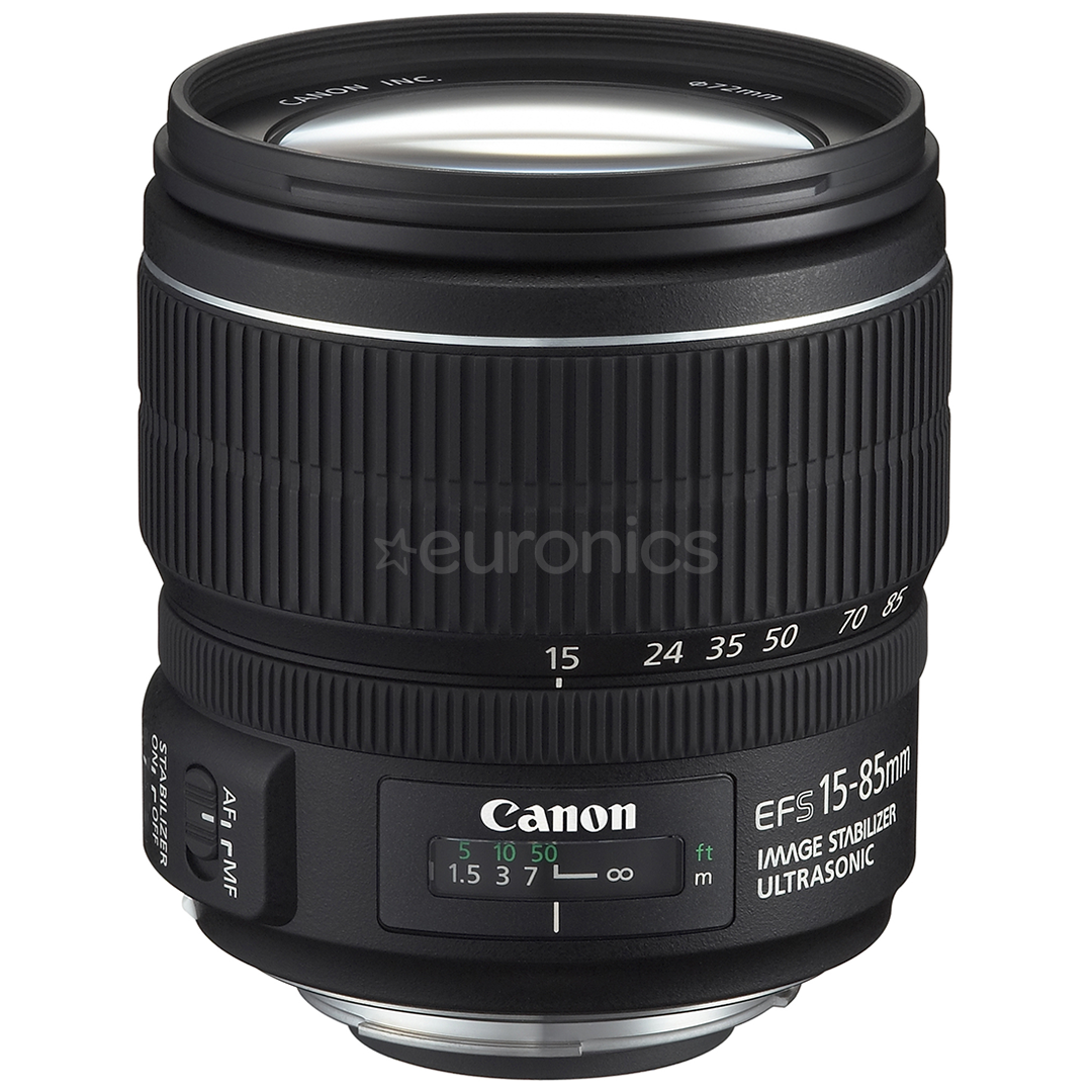 Objektiiv EF-S 15-85mm f/3.5-5.6 IS USM, Canon