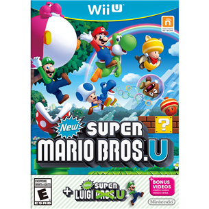 Wii U mäng New Super Mario Bros. U + New Super Luigi U bundle