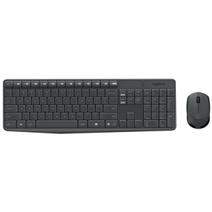 Logitech MK235, US, black - Wireless Desktop 920-007931