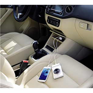Car charger 2x USB Hama Auto-Detect