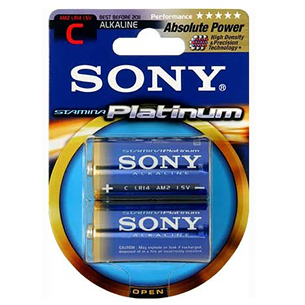 2 x C patareid, Sony