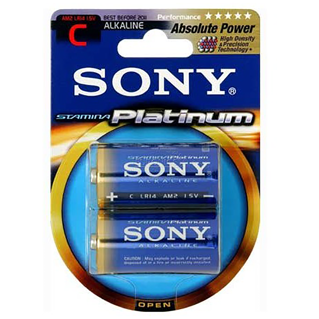 Batteries C/LR14 Stamina Platinum, Sony / 2 psc