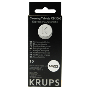 Krups, 10 tk - Puhastustabletid espressomasinale XS300010