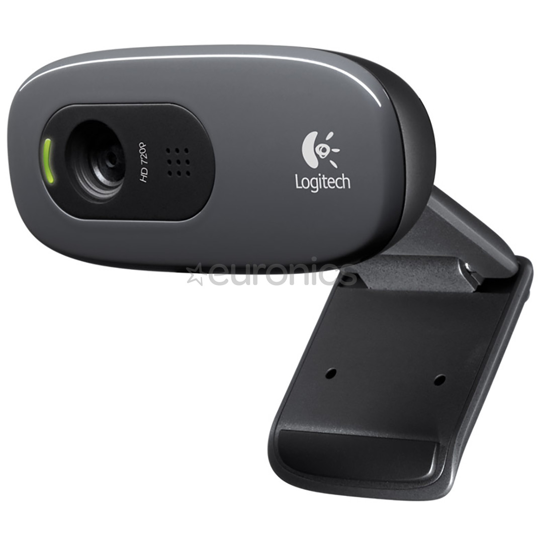 Logitech C270, HD, must - Veebikaamera