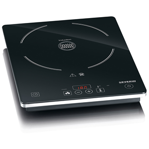 Severin, 2000 W, black - Single Induction Cooking Plate KP1071