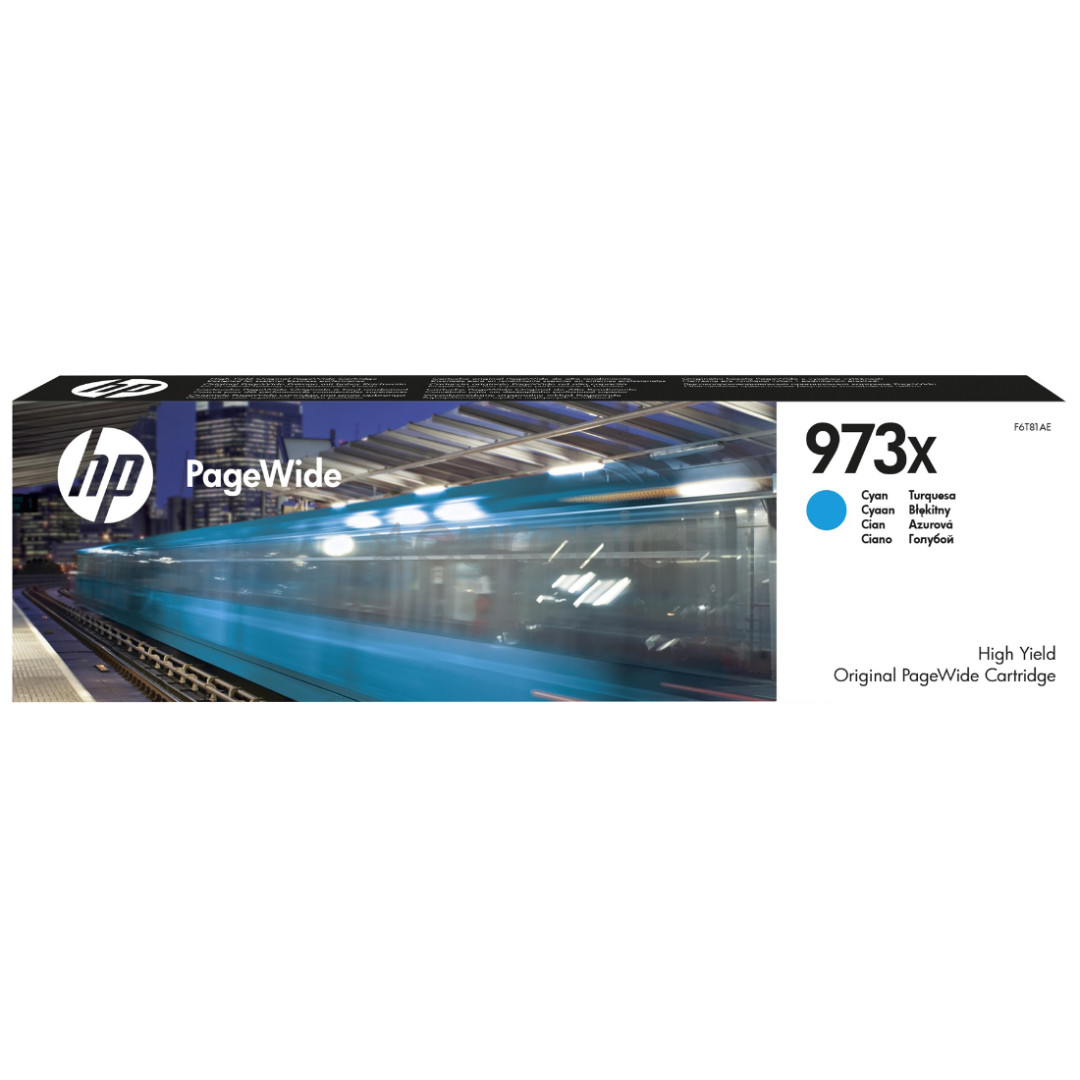 Тонер HP 973X (голубой)
