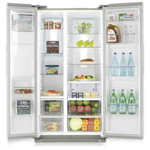 Side-by-side refrigerator Samsung / height: 178,9 cm
