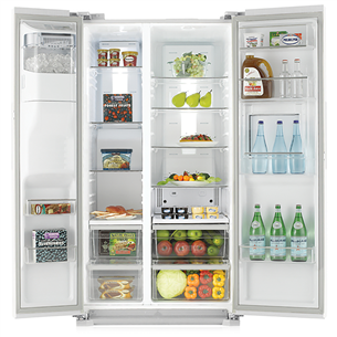 Side-by-side refrigerator NoFrost, Samsung / height: 178,9 cm