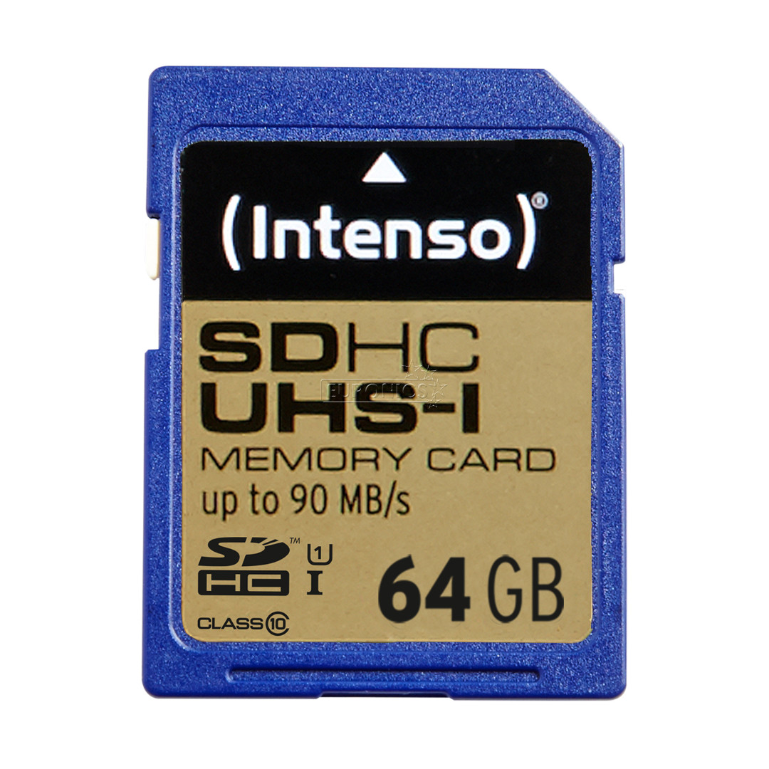 SDHC mälukaart Intenso (64 GB)