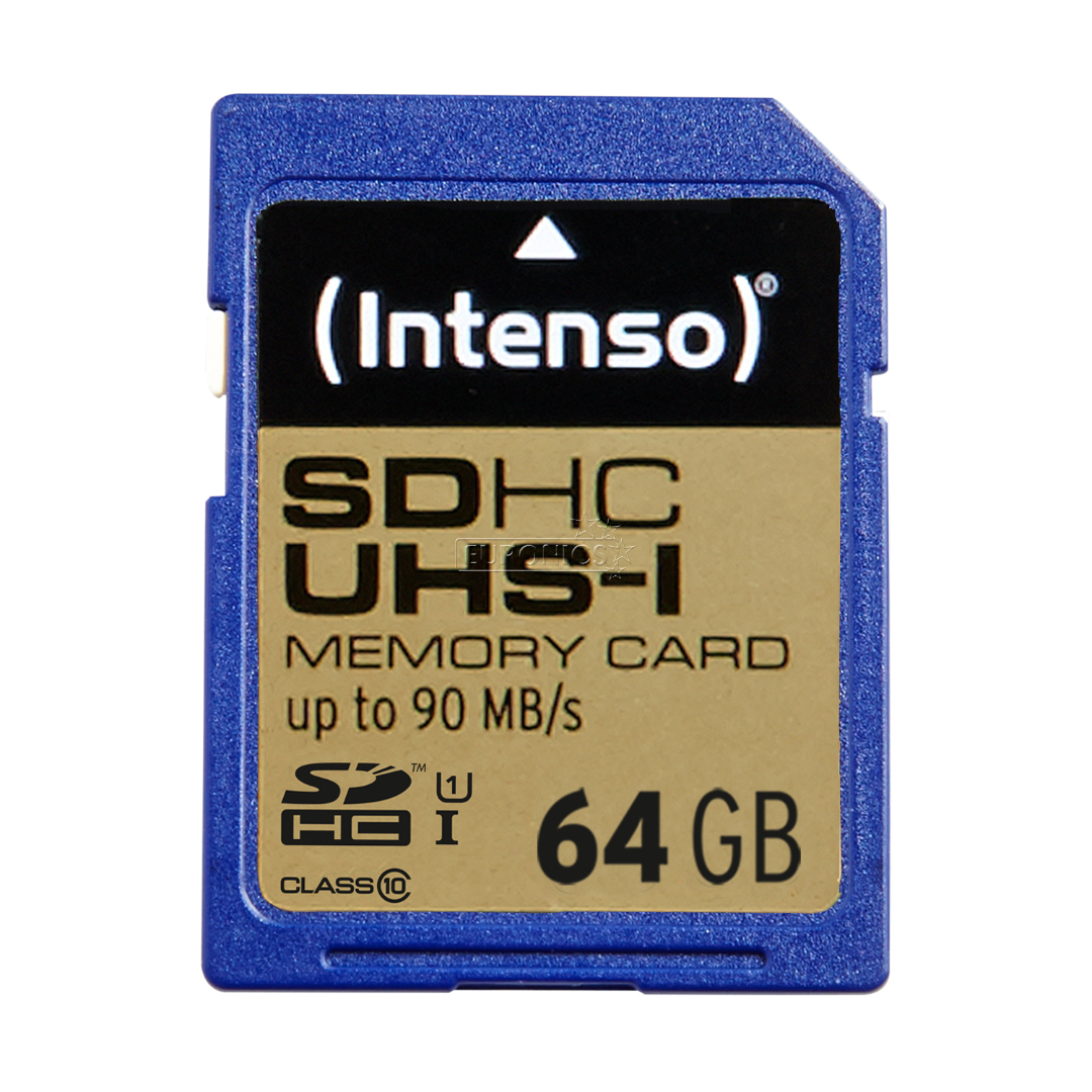 SDHC mälukaart Intenso (64 GB)