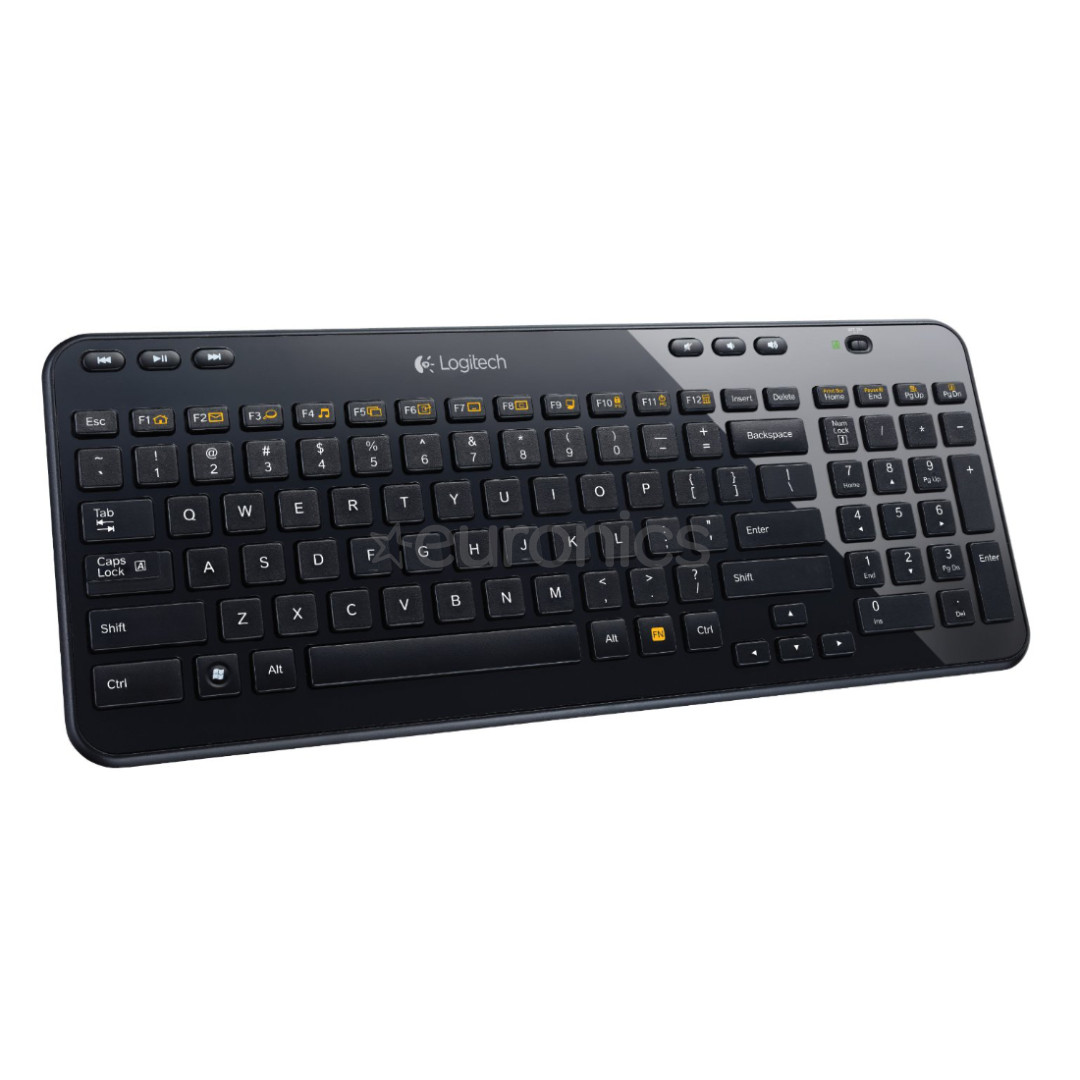 Logitech K360, US, черный - Беспроводная клавиатура