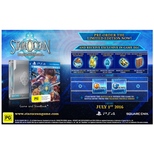 PS4 mäng Star Ocean: Integrity and Faithlessness Limited Edition