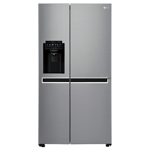 LG Water & Ice Dispenser 625 L, stainless steel - SBS Refrigerator