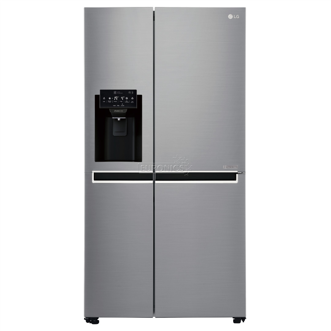LG Water & Ice Dispenser 625 L, roostevaba teras - SBS Külmik