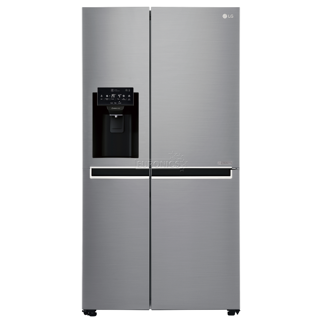 LG Water & Ice Dispenser 625 L, stainless steel - SBS Refrigerator