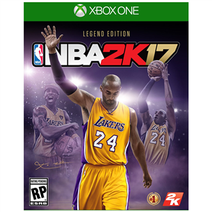 Xbox One game NBA 2K17 Kobe Bryant Legend Edition