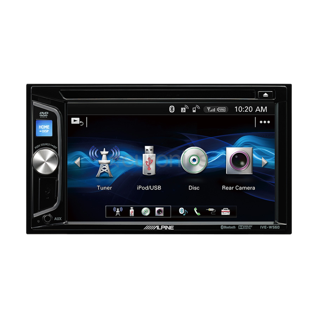 Mobile media station Alpine IVE-W560BT