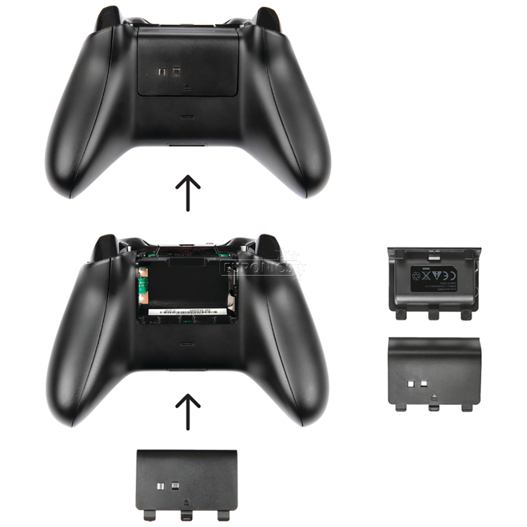 Зарядная подставка GXT 247 + аккумулятор для двоих игровых пультов Xbox One, Trust