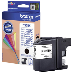 Tindikasset Brother LC223BK (must) LC223BK