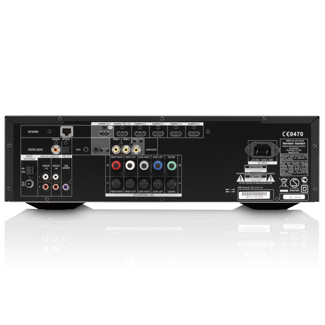 5.1 A/V receiver Harman/Kardon AVR161S