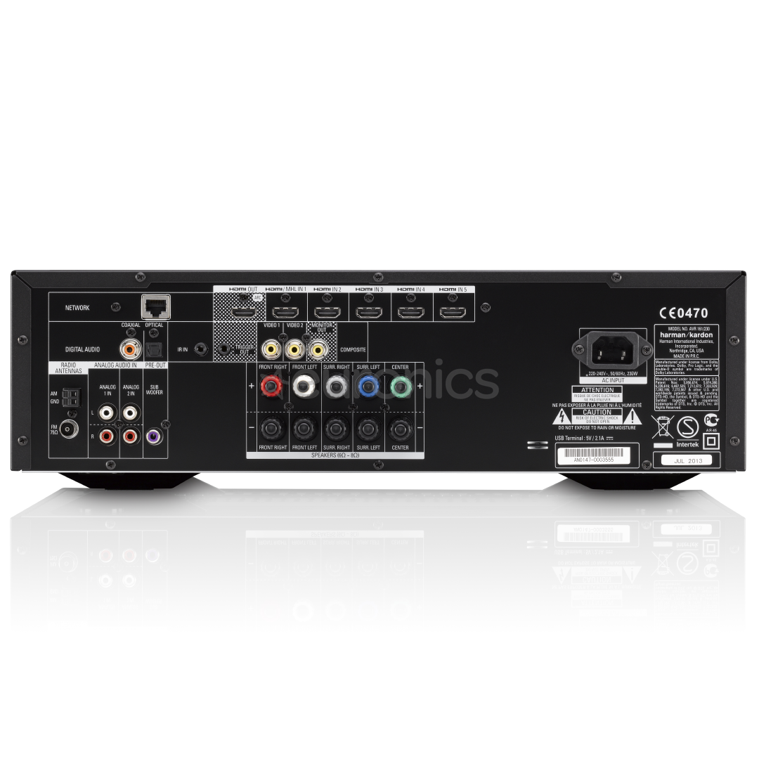 5.1 A/V receiver Harman/Kardon AVR161S