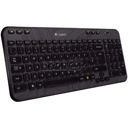 Logitech K360, SWE, must - Juhtmevaba klaviatuur