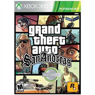 Xbox 360 mäng Grand Theft Auto San Andreas