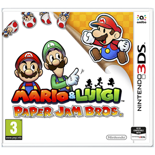 NItendo 3DS mäng Mario & Luigi: Paper Jam Bros.