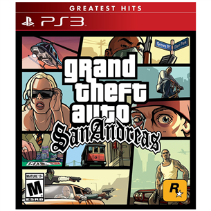 Playstation 3 mäng Grand Theft Auto San Andreas