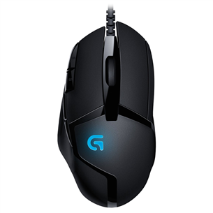 Logitech G402 Hyperion Fury, черный - Проводная оптическая мышь 910-004067